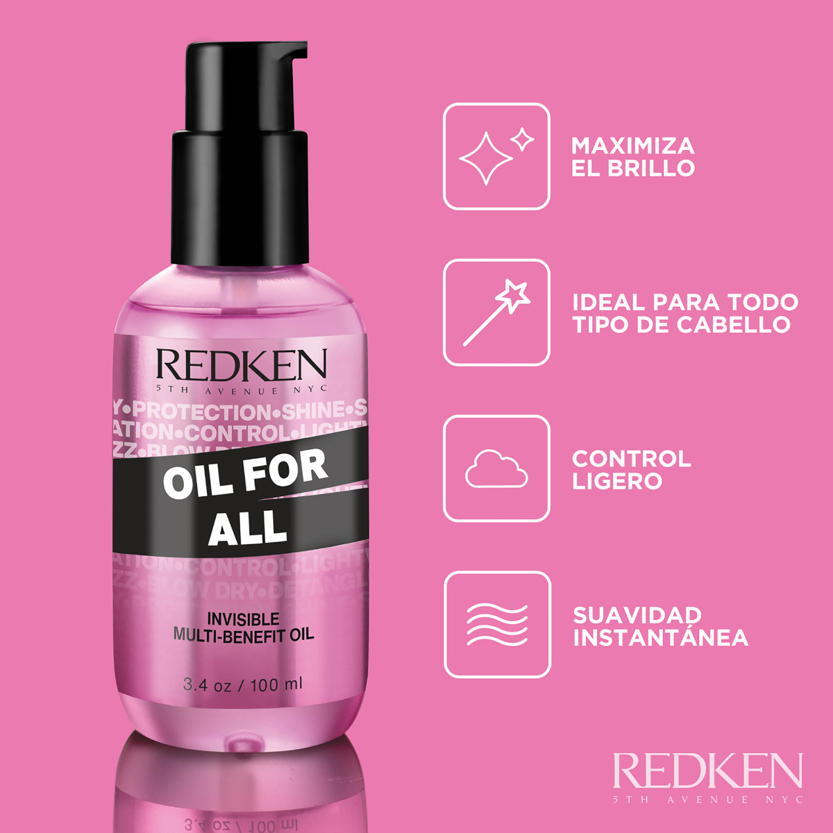 ACEITE LIGERO MULTIBENEFICIOS PARA TODO DE CABELLO